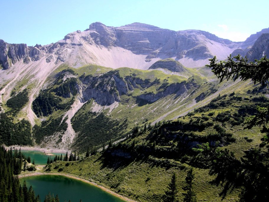 Soienspitze mit Soiernsee